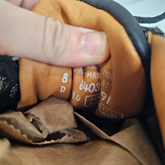 Carolina Men's Bushwacker Steel Toe Work Boots Black 8 New - Picture 10 of 11